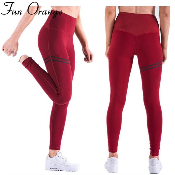 

high waist patchwork workout women legging push up slim sportswear leggings fitness leggings pencil pants, Black