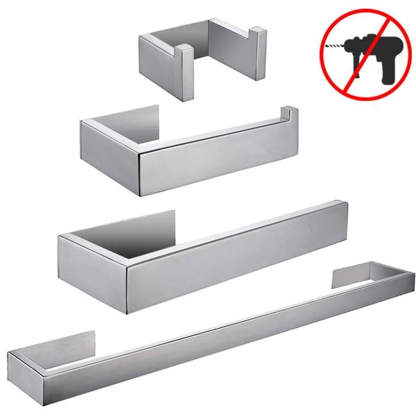 

самоклеющиеся аксессуары для ванной комнаты комплект нет дрель щетка финиш для полотенец полотенце hook кольца для полотенец держатель для т