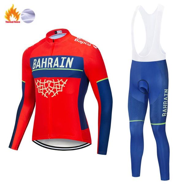 

northwave warm 2020 winter thermal fleece cycling clothing nw men's jersey suit outdoor riding bike mtb clothing bib pants set, Black;blue