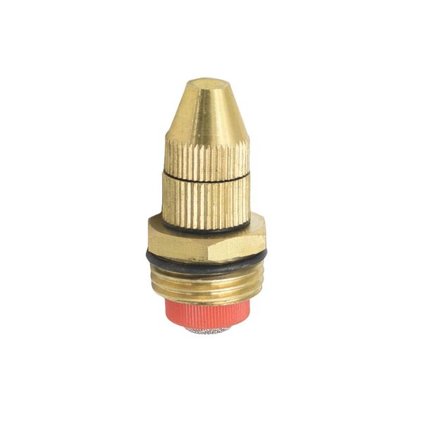 

1/2 inch male brass nozzles brass misting nozzle adjustable gardening irrigation sprinklers sprayer 1pcs