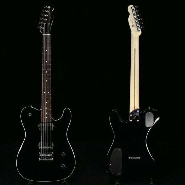 

made in japan modern series tele hh black electric guitar