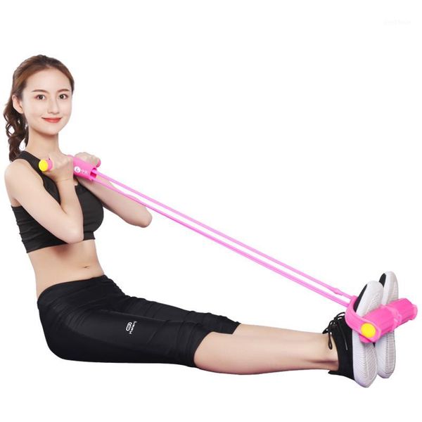 

resistance bands 4 tube elastic pull ropes exerciser rower belly band home gym sport training for fitness equipment1