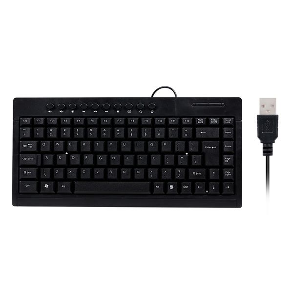 

multimedia keyboard wired silent keyboard waterproof gaming for lappc usb