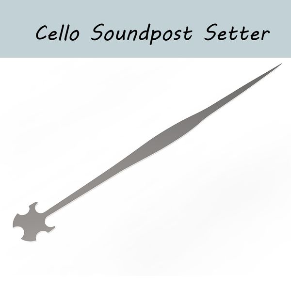 

naomi silver tone cello sound post setter repair tool sound post setting tool