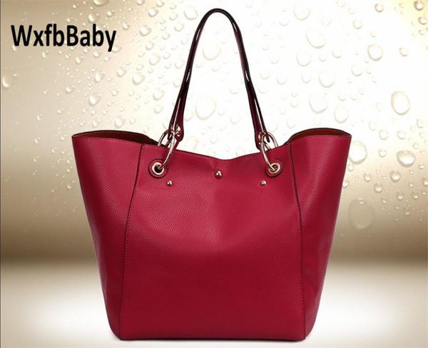 

wxfbbaby shoulder bags european american chain bag women's big handbag+small bag 13 colour fashion complsite