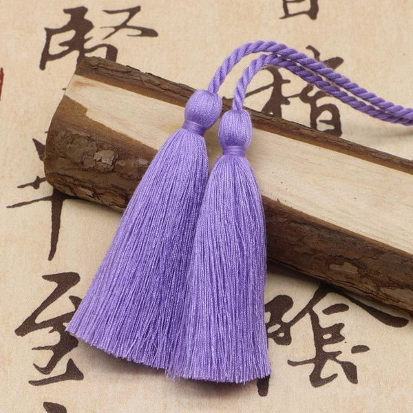 

5pcs multicolor polyester cotton two head rope tape tassels home textile curtain clothing pendant craft tassels diy decoration h jllbwx