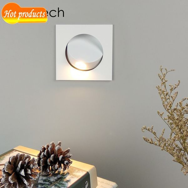 

3w cree immersed led near bed reading modern wall lamp 02w7