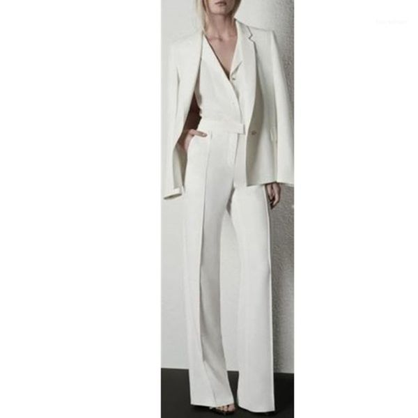 

women's two piece pants fashionable women suits work clothes hand tailored ladies custom made business office tuxedos wear suits1, White