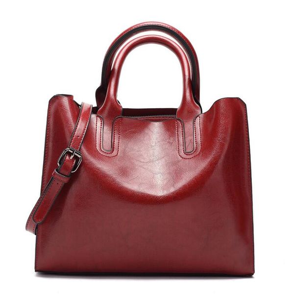 HBP 2021 borsa donna moda donna borsa monospalla diagonale grande capacità pelle olio grande all'ingrosso marrone nero rosa blu