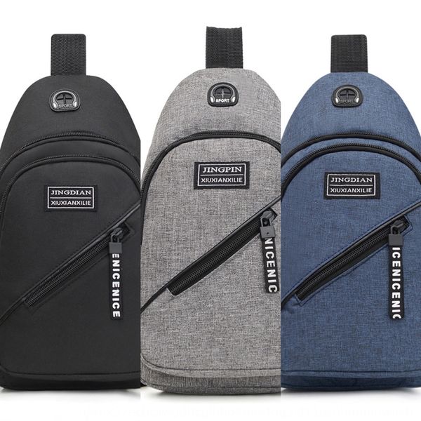 

2020 летом новый мужской груди муравей ткани мессенджер ткани лета мешка мужской спорт корейской моды линия данных мешок aoly7