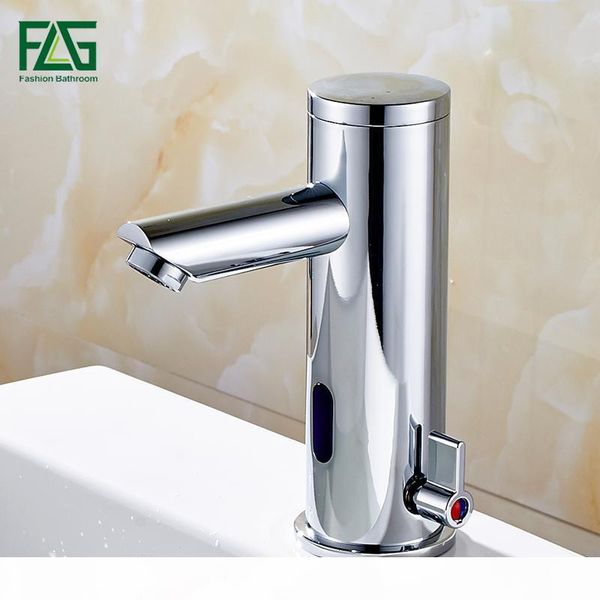 

flg seater masucet автоматический разветвленный датчик ручной сенсорный кран горячего холодного смесителя хрома мойка, ванная комната крана