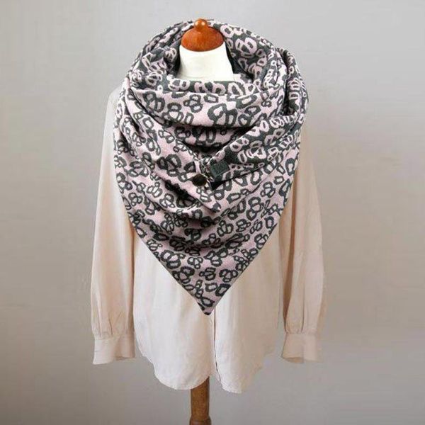 

scarves 2021 winter scarf women retro printing fashion female multi-purpose shawls bufanda para mujer shawl, Blue;gray