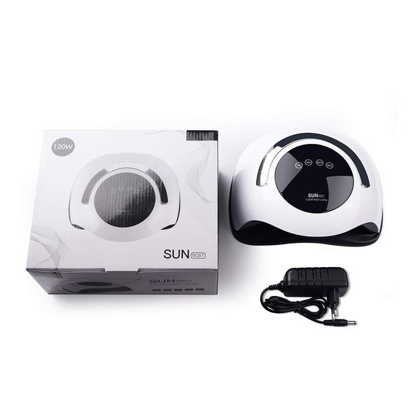 

120w uv led nail lamp nail dryer drying for manicure gel nail lamp drying for gel varnish lcd screen