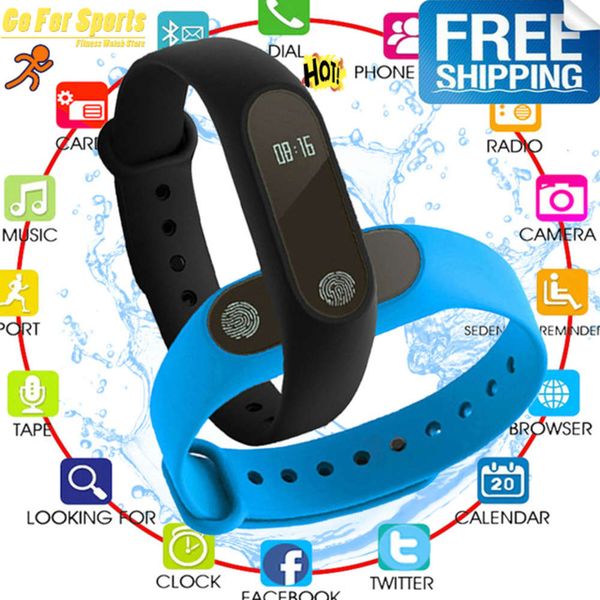 

new waterproof belt heart rate monitor intelligent tracker fitns pedometer wristband women's sports watch