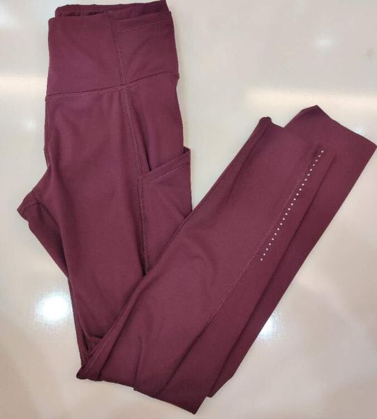 

new grneric pocket yoga pants high waist yoga pants for woman tummy control women leggings with pocket, Black