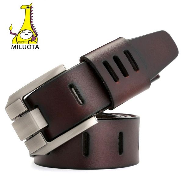 

belts [] designer men genuine leather belt for luxury ceinture homme style 130cm mu012, Black;brown