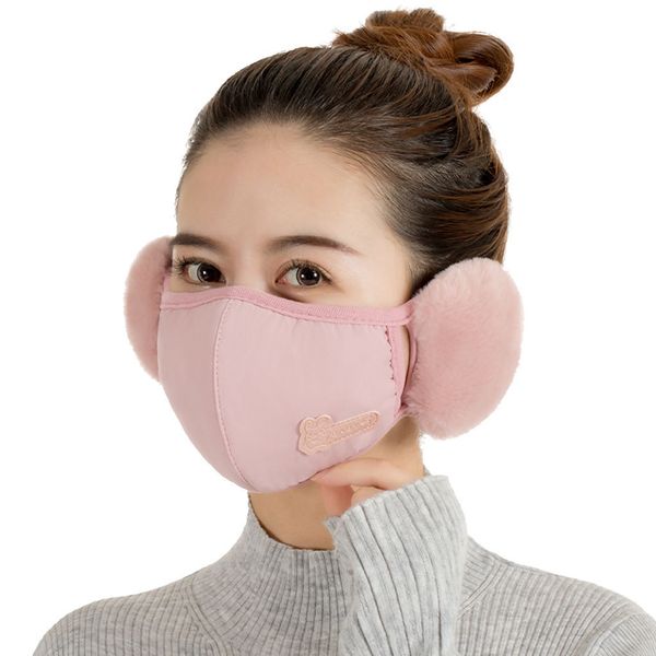 

winter with washable reusable 2021woman breathable earmuff mascarilla outdoor riding ski warm windproof face mask 2020