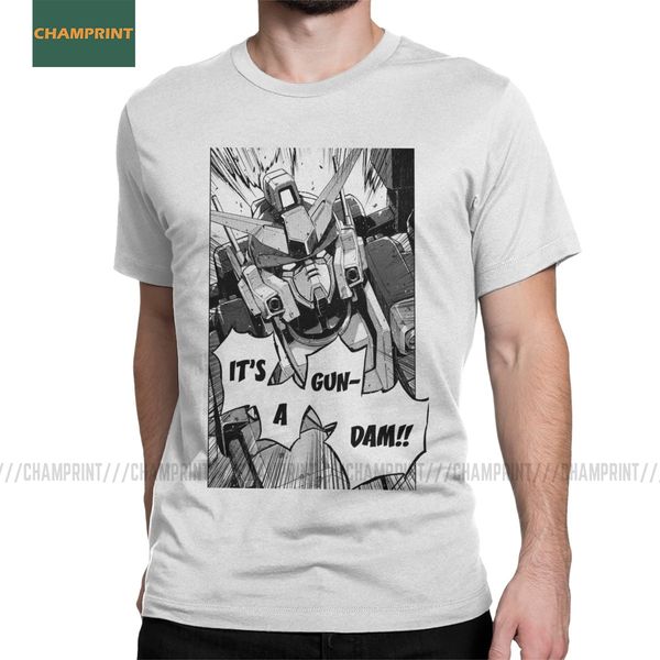 

men's gundam wing ga heavyarms tee short sleeve anime mech robot mecha japan harajuku gunpla sport hooded sweatshirt hoodie men t shir