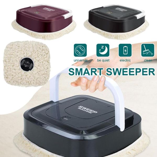 

automatic smart robot vacuum cleaner floor electric mop machine sweeper mini lazy mopping machine for home