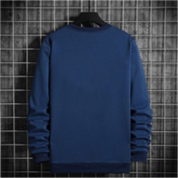 

mens sweatshirt boy print flowers hip hop o-neck male sweater sweatshirt casual fashion men loose hoodie 5 colors asian size m-4xl, Black