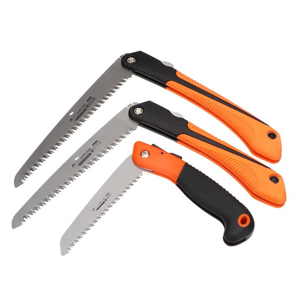 

cutting hand folding saw heavy duty extra long 6" 8" 10" 65mn tpr handle collapsible saw for wood cutting agricultural handsa