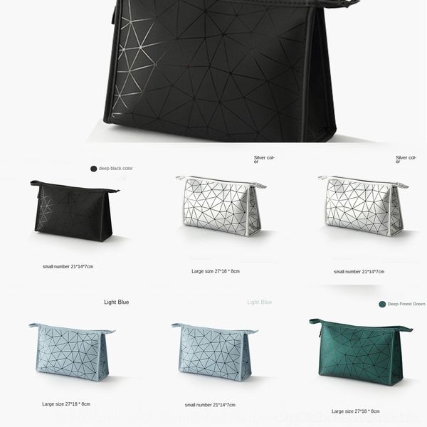 

khy1j new geometric diamond-shaped pu mini portable hand diamond cosmetic storage bag diamond-shaped bag cosmetic 9xtlb