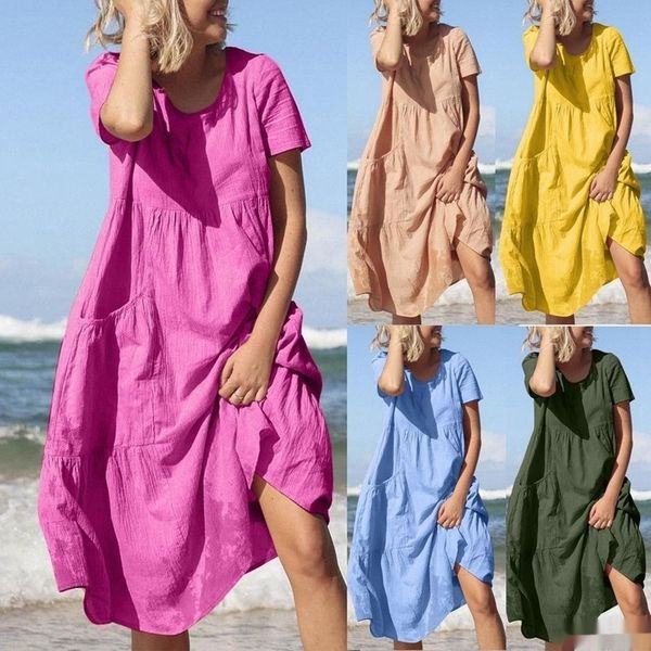 

gm58v 2020 clothing women's new big skirt big skirt fat sister large size women's clothing loose 200kg large swing dress for women, Black;gray