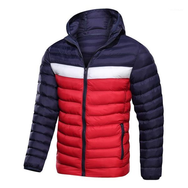 

harajuku men coats 2020 sportsuit outwear winter jacket men thicken hooded coolproof outwear warm coat casual men's overcoat1, Black