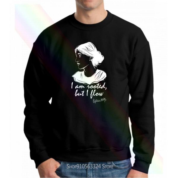 

virginia woolf hoodie sweatshirts english modernist 20th century partywear women men, Black
