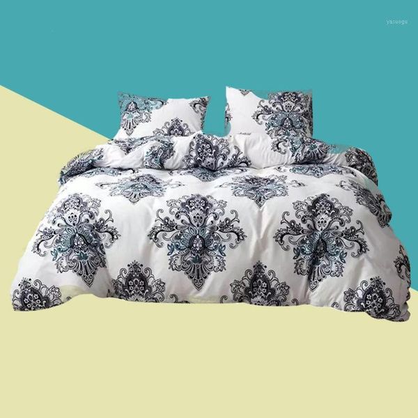 

bedding set with 51*66cm pillowcases duvet cover sets bed linen sheet single double  king twin quilt covers bed cover1