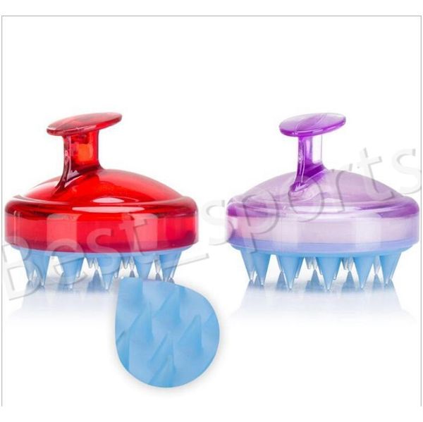 

14 styles massage brush washing hair scalp scrub air cushion sile shampoo combs cleaning bathroom sqcmju sports2010