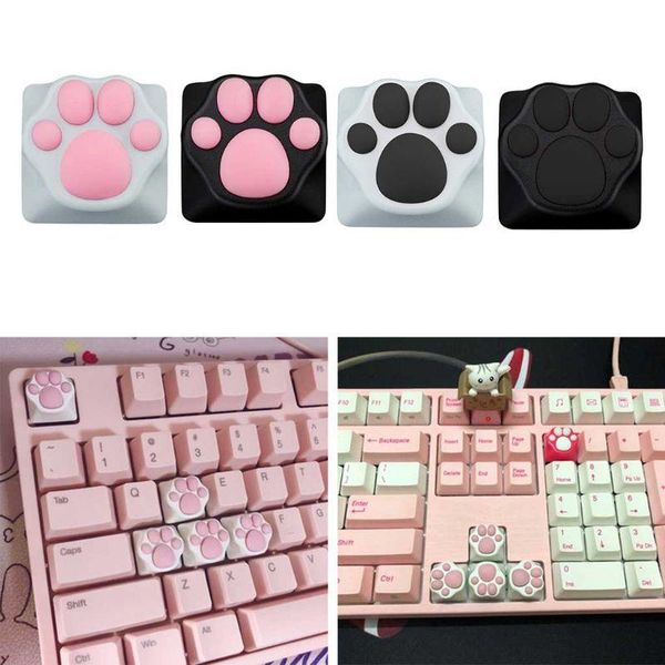 

личность индивидуальные abs силиконовые китти artisan кошка лапы pad клавиатура колпачки для cherry mx переключатели n1hd