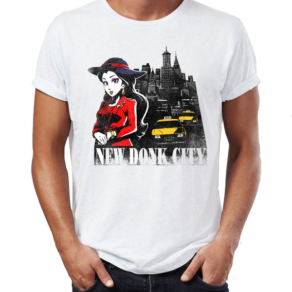 

men's t shirt mario new donk city mayor pauline awesome artwork printed tee sport hooded sweatshirt hoodie