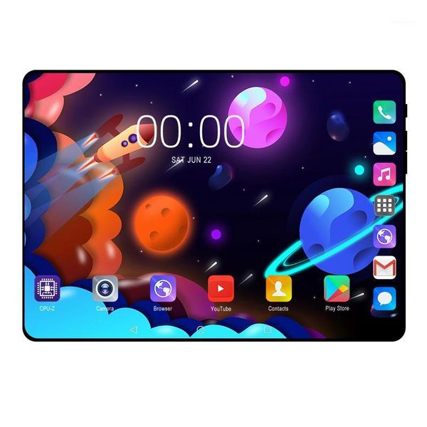 

tablet pc est 8gb+128gb 10.1 inch android 9.0 10 core 4g fdd lte wifi bluetooth phone call 1920*1200 ips glass screen tablets1