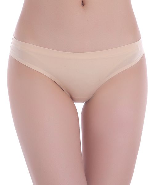 

women's underwear solid color summer seamless large size briefs, Black;pink