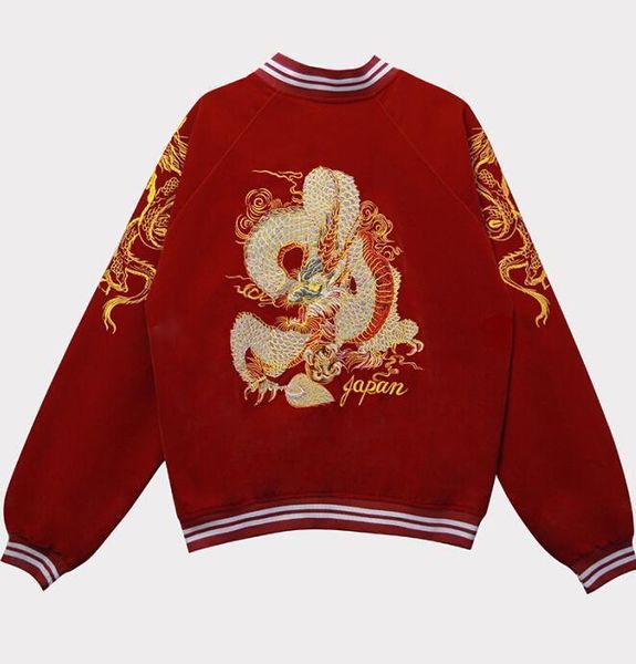 

women's jackets wholesale- autumn 2022 punk embroidered bomber jacket baseball uniform female loose bf wind1, Black;brown