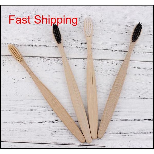

wooden toothbrush environmental protection natural bamboo toothbrush oral care soft bristle for home or l with b qylobn yh_pack