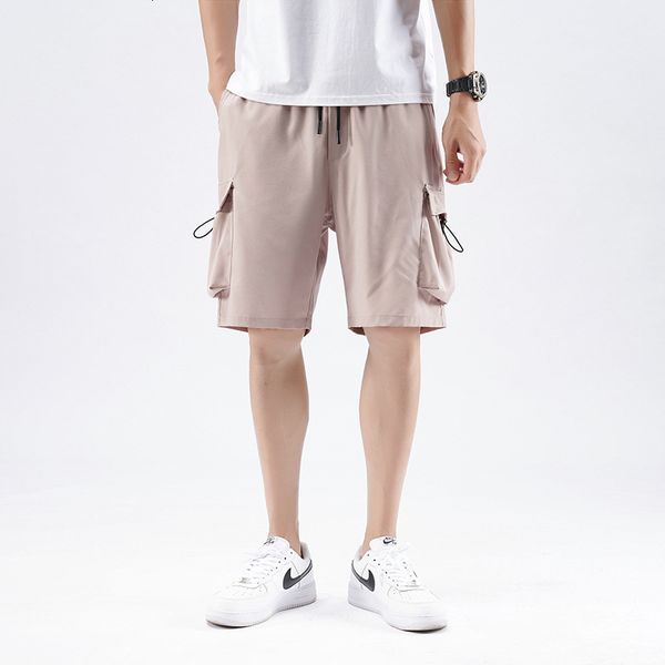 

casual shorts sports capris korean fashion students' summer loose large underpants men's beach pants, White;black