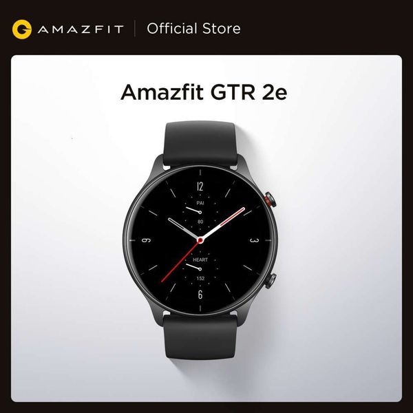 

amazfit gtr 2e watch, smart watch with heart rate sleep quality control, 2021 inch amoled, 5 atm, suitable for android and i