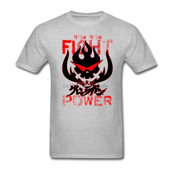 

funky row row fight the power funny gurren lagann t shirts men tees cool t shirts men short sleeve sport hooded sweatshirt hoodie
