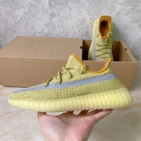 

2021 kanye west women mens running shoes sulfur eliada abez translucent yecher asriel israfil cinder trainers sneakers size 13