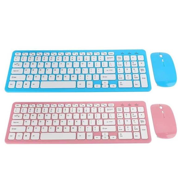 

2.4ghz wireless keyboard and mouse set ergonomic design home office gaming keyboard for pc computer lapnotebook