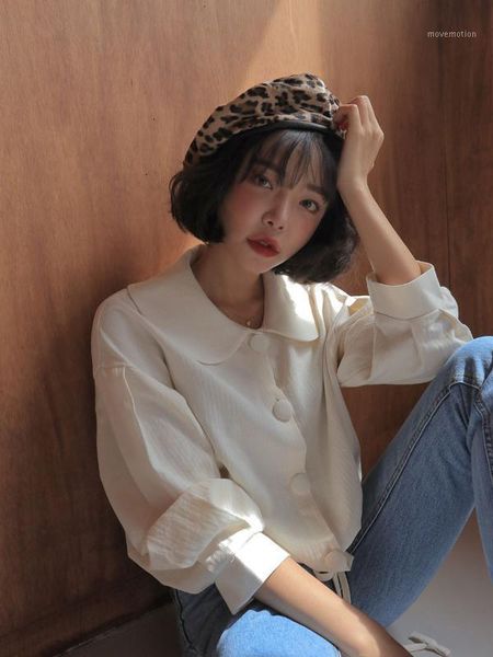

new 2020 winter warm japanese style leopard-print beret cool beret cap for women, girls, painter1, Blue;gray