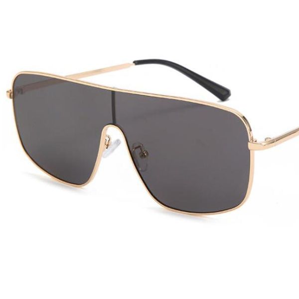 

sunglasses 2021 fashion designer oversize square women's one-piece personality color sun glasses goggles uv400, White;black