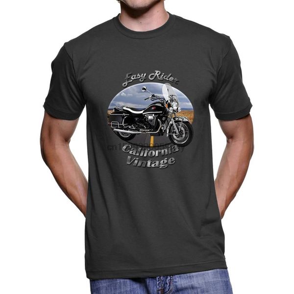 

sport moto guzzi california vintage easy rider men dark t shirt