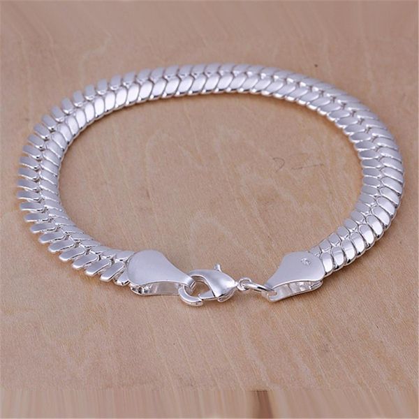 

wholesale silver color exquisite chain for women or men lady cute noble nice bracelet fashion charm jewelry wedding gift h072 h sqcvuu, Black