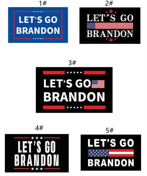 Lets Go Brandon Flag 90*150cm Outdoor Indoor Small Garden Flags- FJB Single-Stitched-Polyester With Bronze Grommets 3x5 Ft