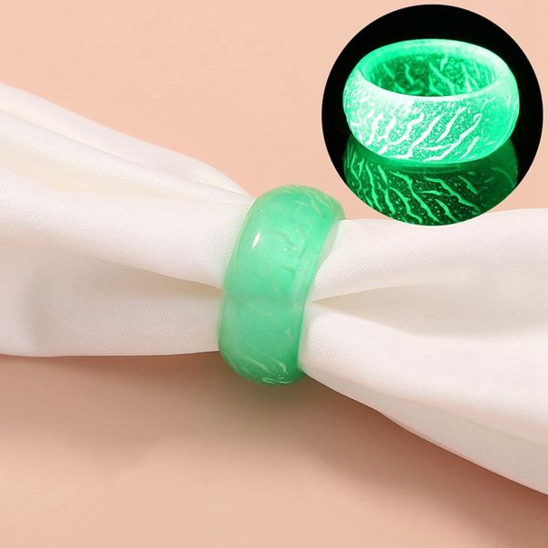 

new creative fashion ring crack luminous discolored fashionaire gift ring 18mm festivals gift party favors vt1883