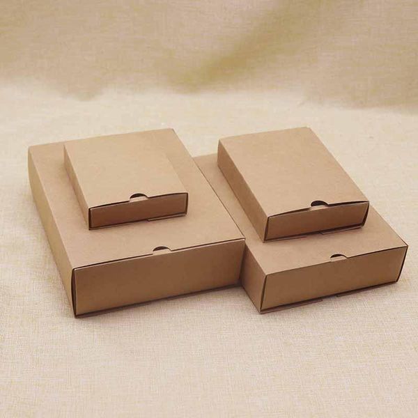 

10 шт new hot vintage kraft выдвижные коробка подарка день рождения свадьба шоколад favourate box 10 шт bbytjq garden2010