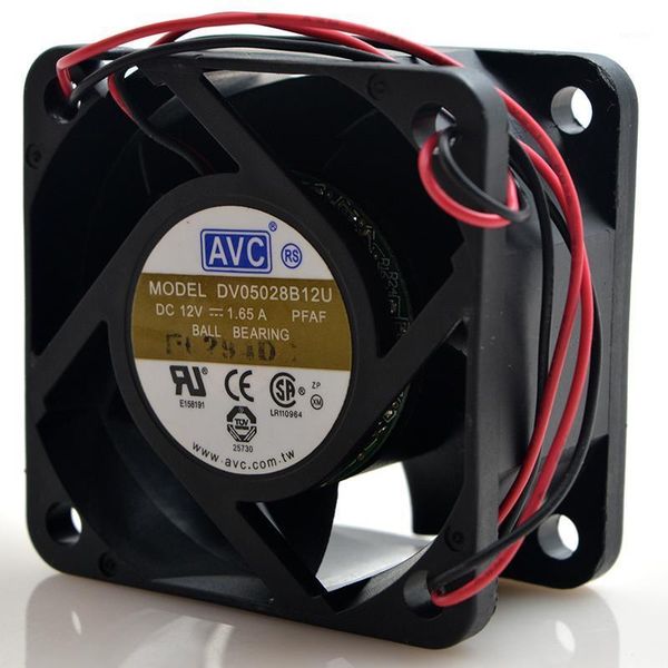 

avc dv05028b12u 5028 50x5x28mm 5cm dc 12v 1.65a 2-wires cooling fan1